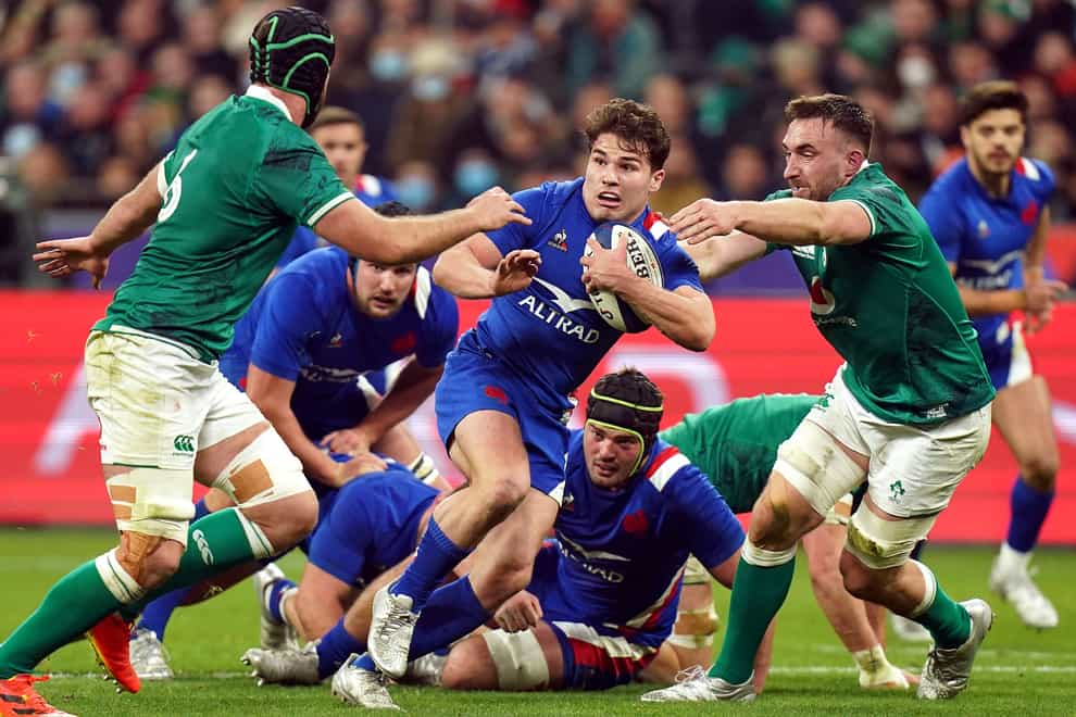 Ireland have lost their previous three Guinness Six Nations clashes with France (Adam Davy/PA)