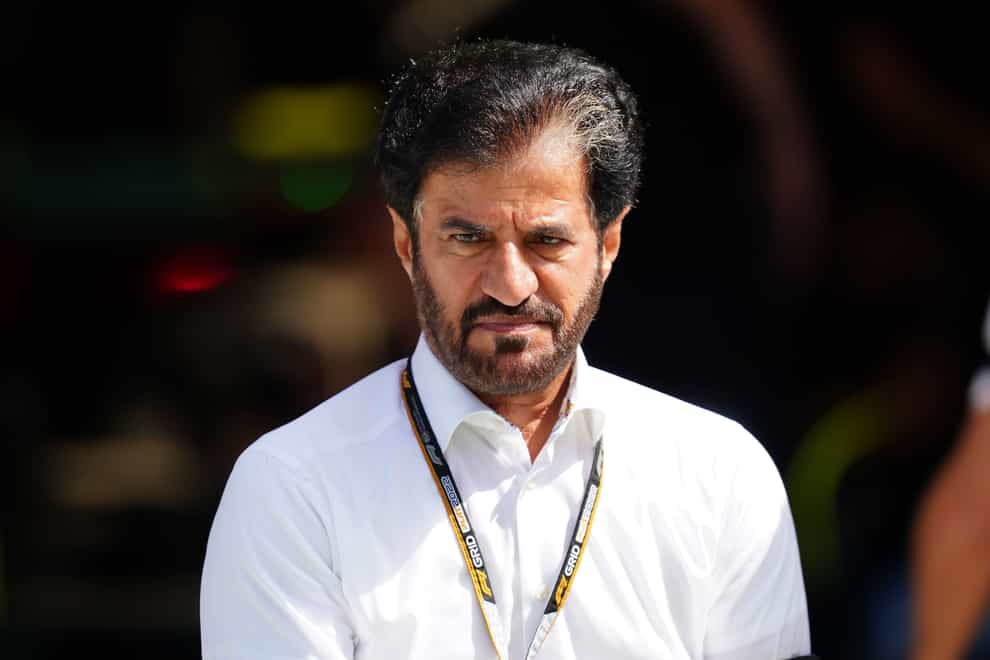 FIA president Mohammed ben Sulayem will attend the Bahrain Grand Prix (David Davies/PA)