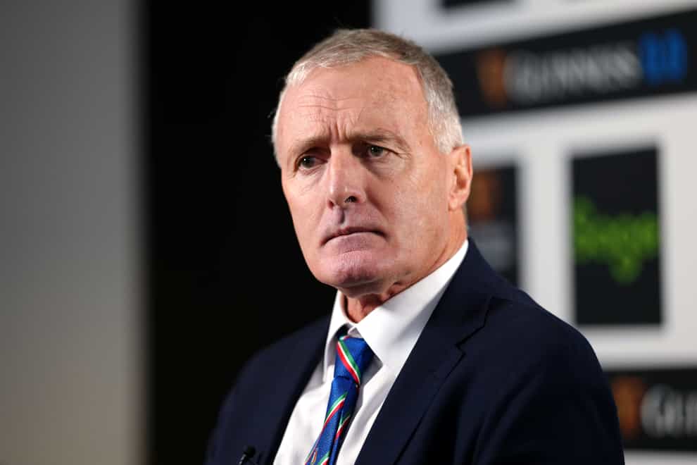 Italy head coach Kieran Crowley is wary of England after their opening Six Nations defeat to Scotland (John Walton/PA)