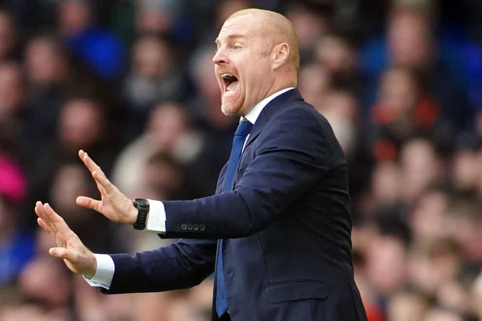 Sean Dyche is focused only on Everton (Peter Byrne/PA)