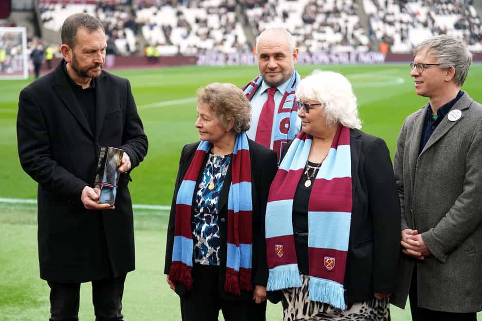 A ceremony to posthumously induct Jack Leslie into the National Football Museum’s Hall of Fame (Mike Egerton/PA)