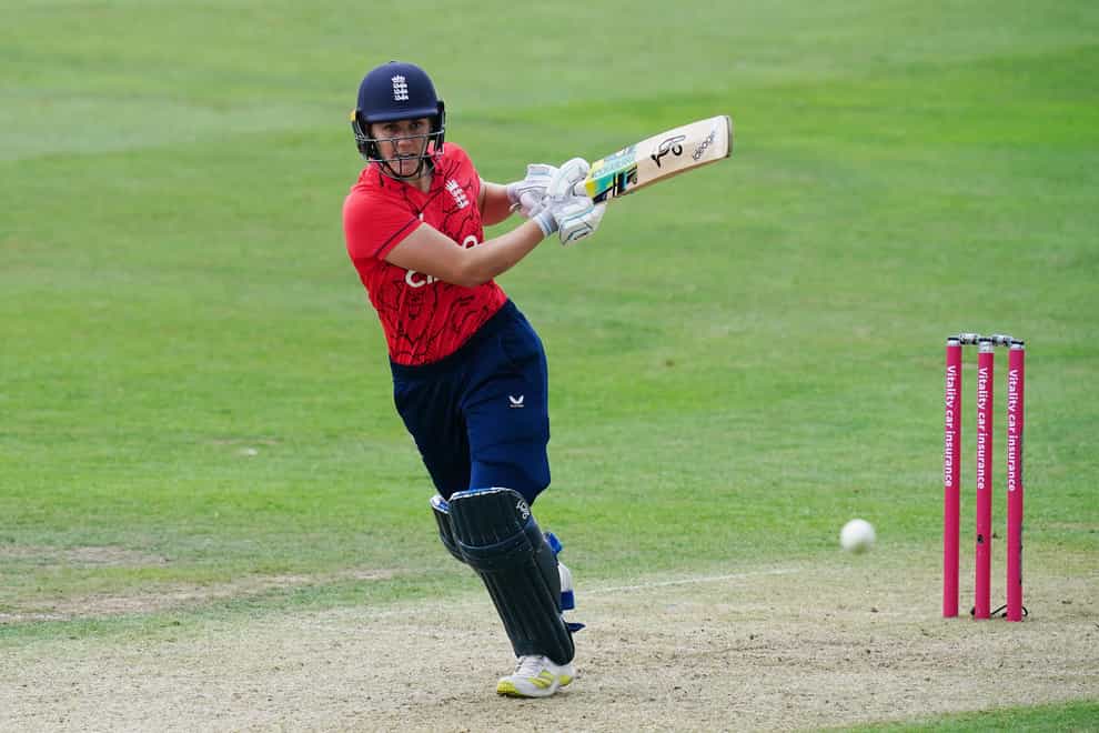 England’s Nat Sciver-Brunt praised the “intent and bravery” of her team (David Davies/PA)
