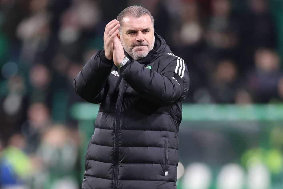 Ange Postecoglou pleased with Celtic mentality after cup win over St Mirren (Steve Welsh/PA)