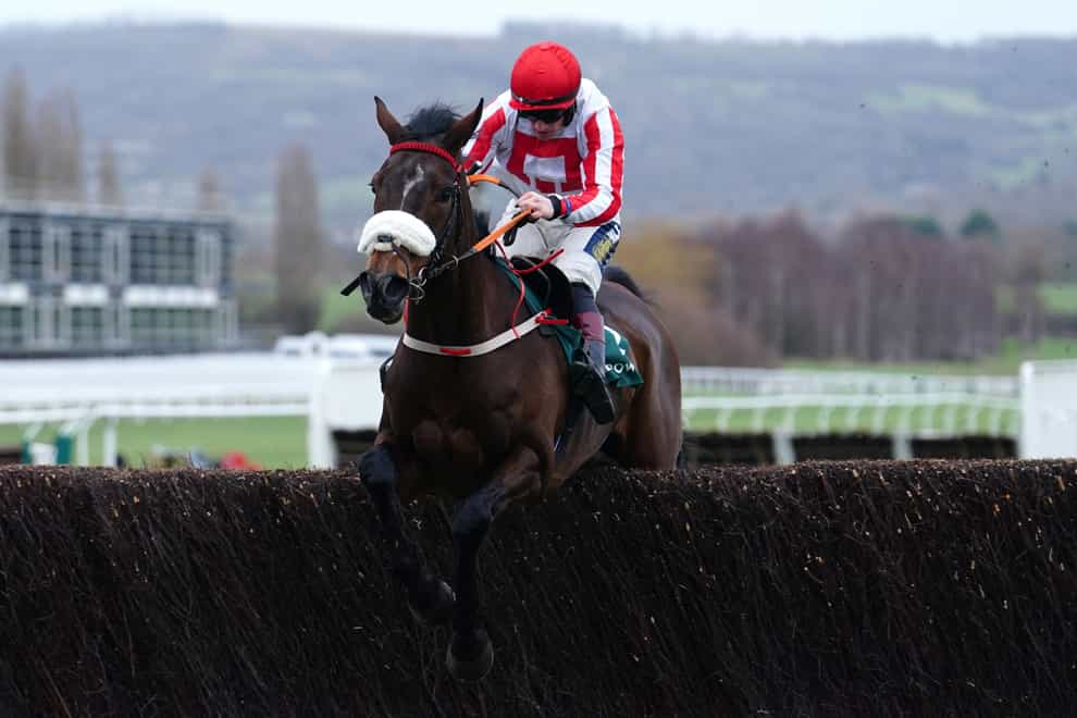 The Real Whacker in action at Cheltenham on New Year’s Day (David Davies/PA)