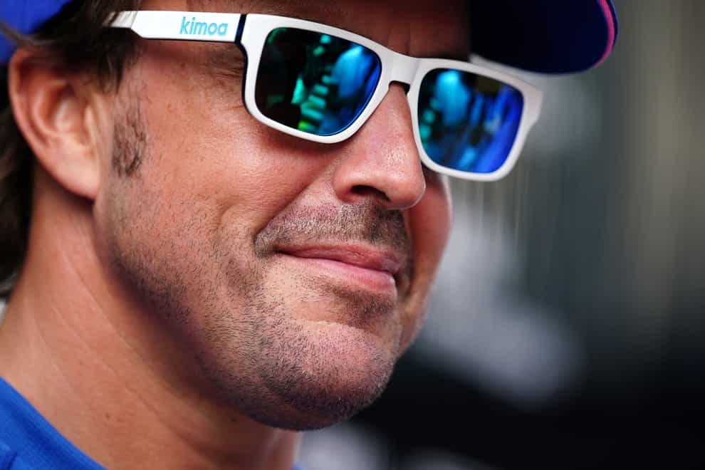 Fernando Alonso will race for Aston Martin this year (David Davies/PA)
