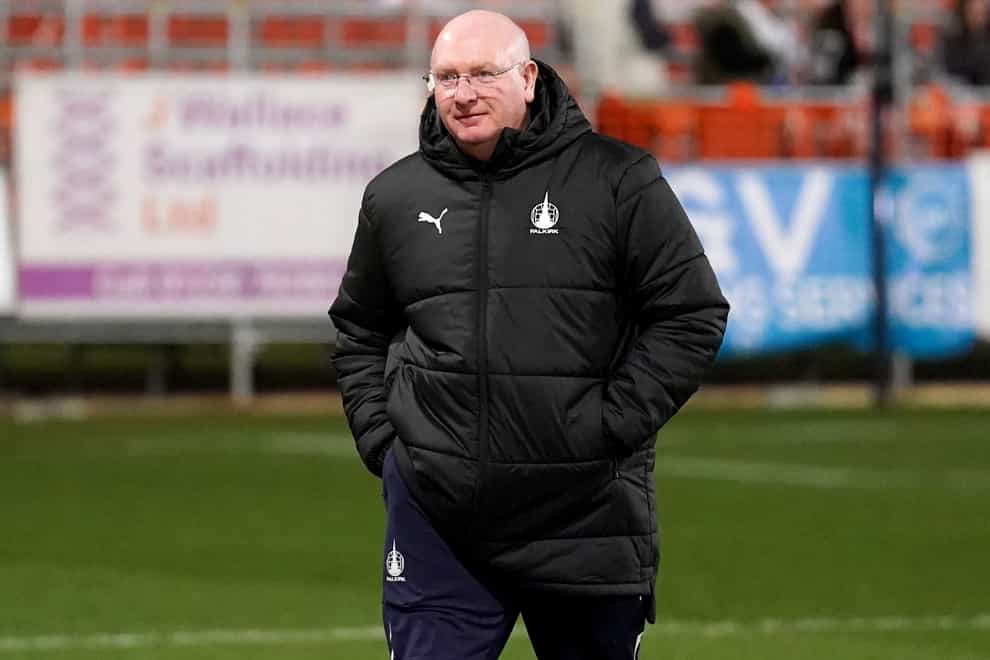 John McGlynn was delighted to see Falkirk avoid a Scottish Cup shock against Darvel (Andrew Milligan/PA)