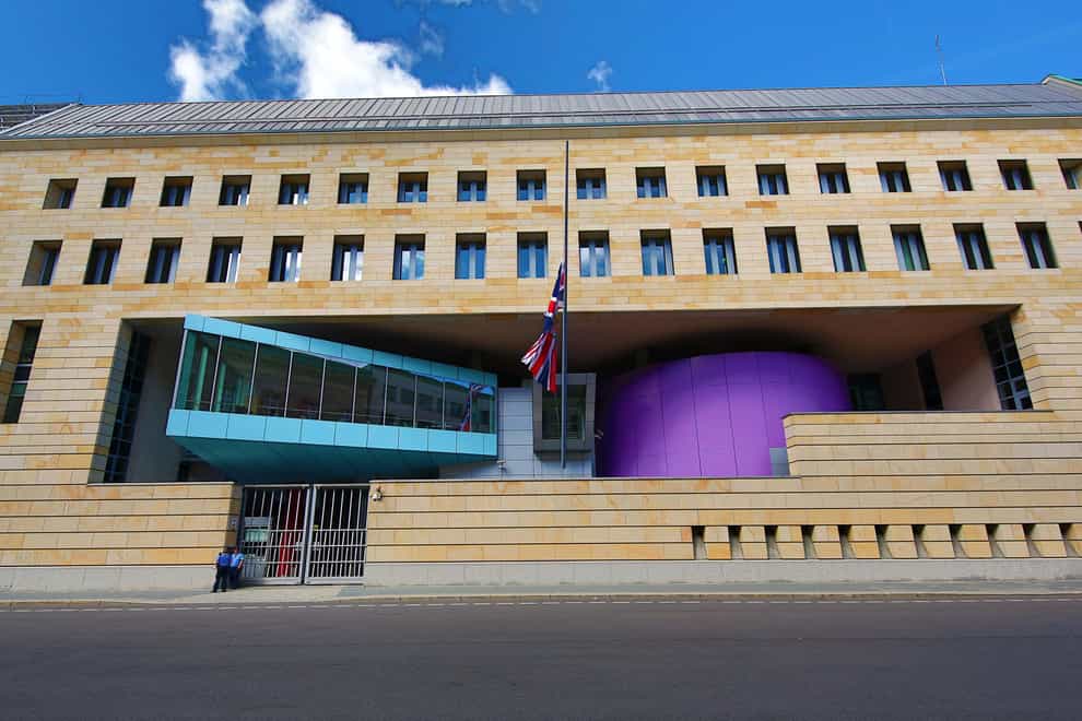 The British Embassy in Berlin (Alamy/PA)
