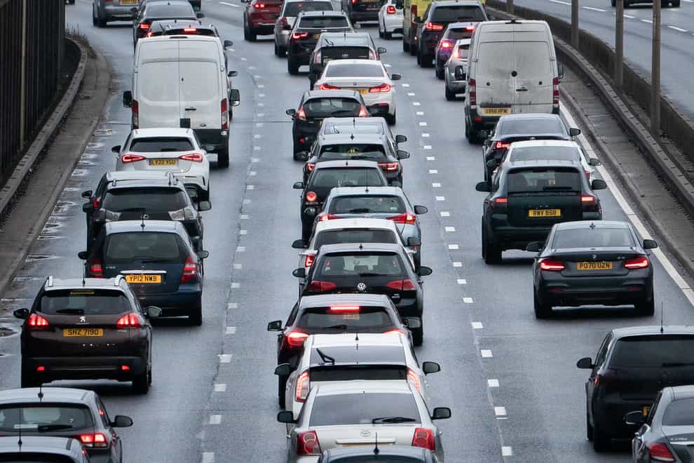 London is the world’s slowest and second most expensive city to drive in, according to new research (Aaron Chown/PA)