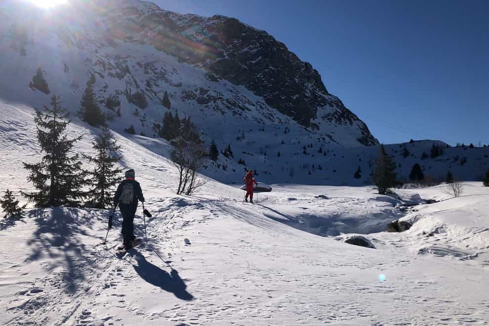 Ski time (Lauren Taylor/PA)