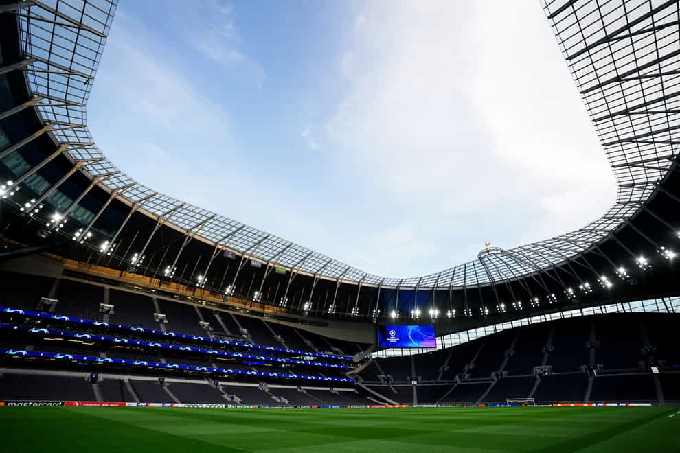 Spurs are not commenting on a report of a takeover (Zac Goodwin/PA)