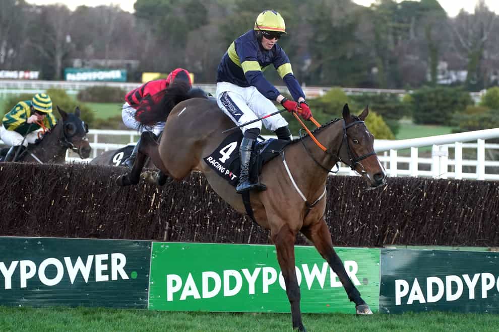 Final Orders in action at Leopardstown (Brian Lawless/PA)