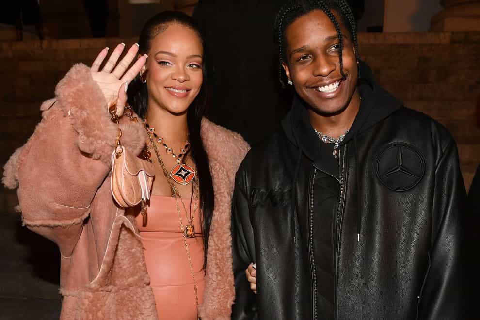 Rihanna says having a child has made her and ASAP Rocky ‘closer’ (Alamy/PA)