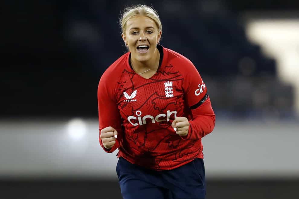 Sarah Glenn insists England ‘won’t be changing much’ ahead of their game against India (Will Matthews/PA)