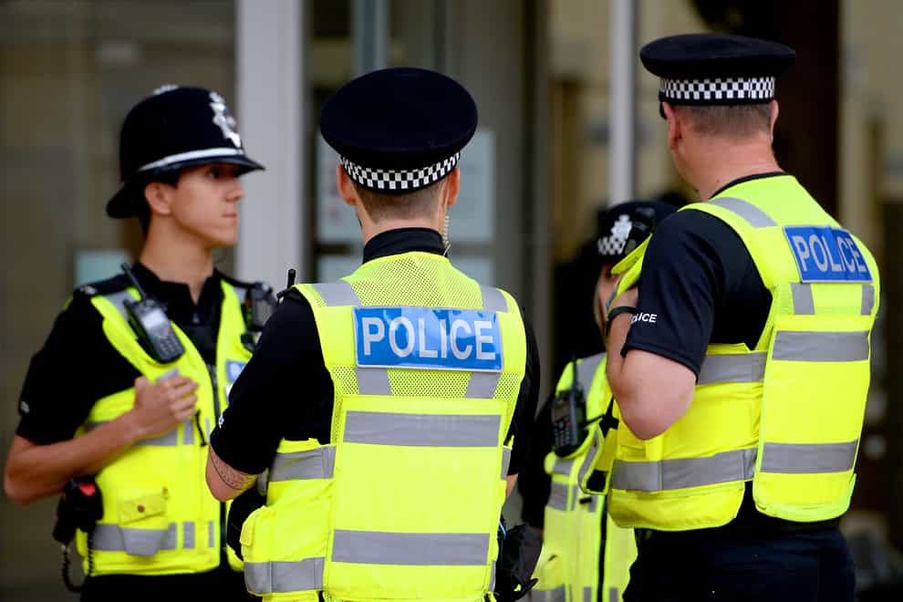 Several terror plots foiled at the last minute in Britain in 2022 were ‘close calls’, a police chief revealed as he described them as ‘goal line saves’ (Joe Giddens/PA)