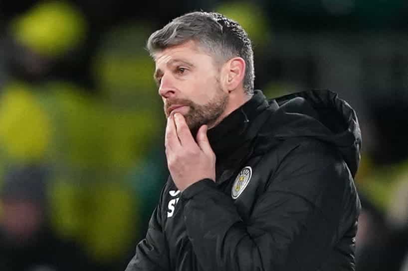 St Mirren manager Stephen Robinson faces an injury crisis (Andrew Milligan/PA)
