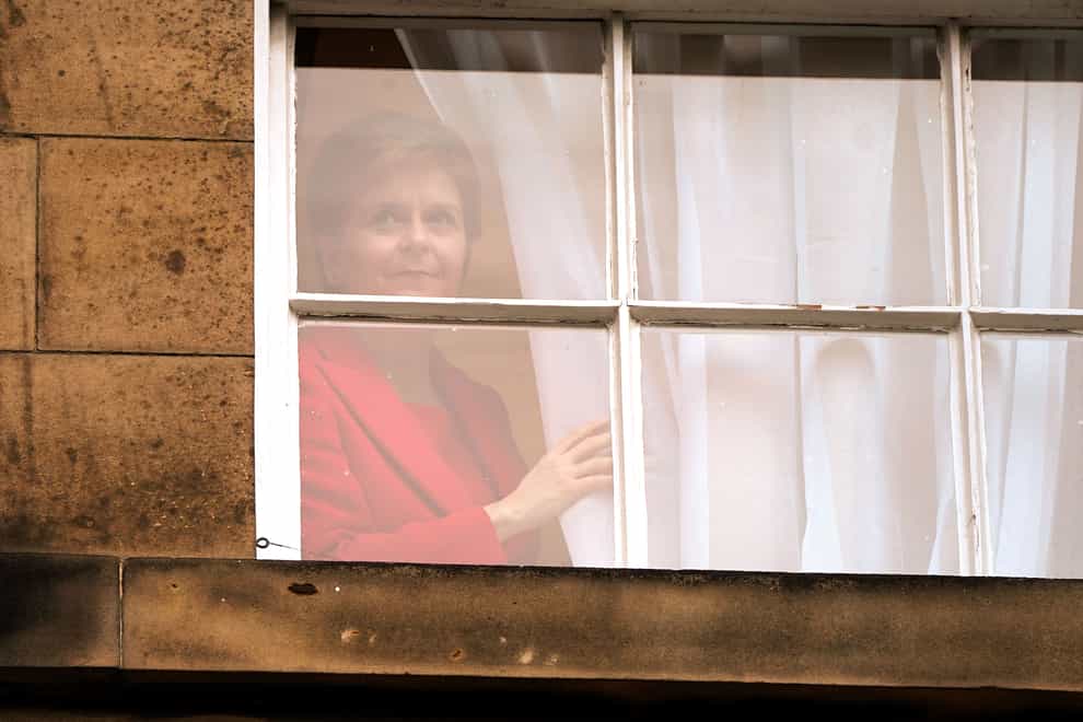 Nicola Sturgeon is stepping down as First Minister (Jane Barlow/PA)