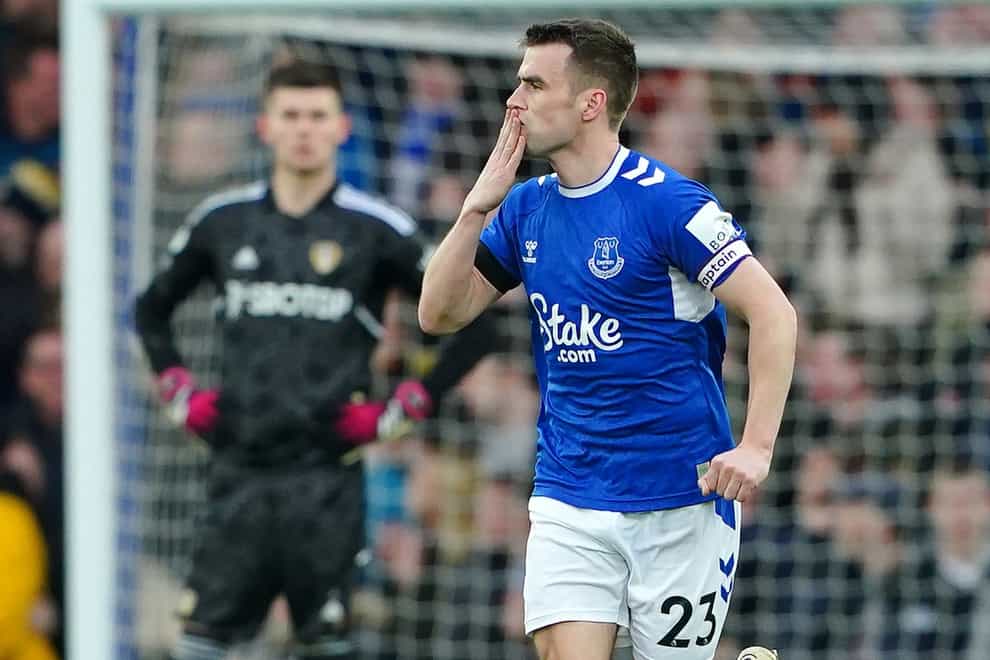 Everton captain Seamus Coleman believes last season’s successful escape from relegation will help them repeat the feat this season (Peter Byrne/PA)
