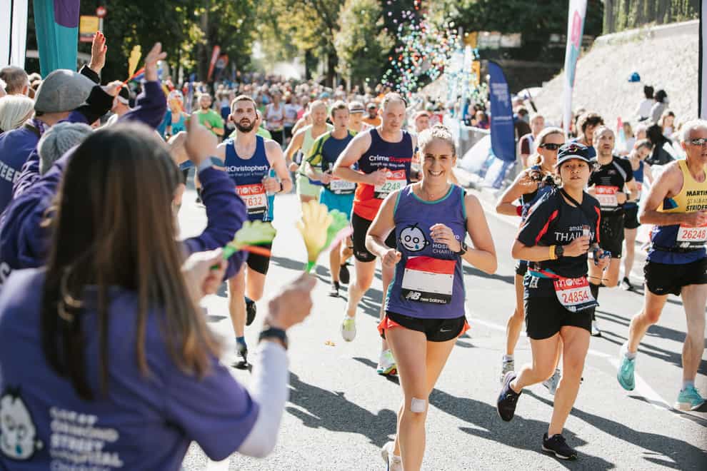 Great Ormond Street Hospital Children’s Charity is the TCS London Marathon’s charity of the year for 2023 (GOSH Charity/PA)