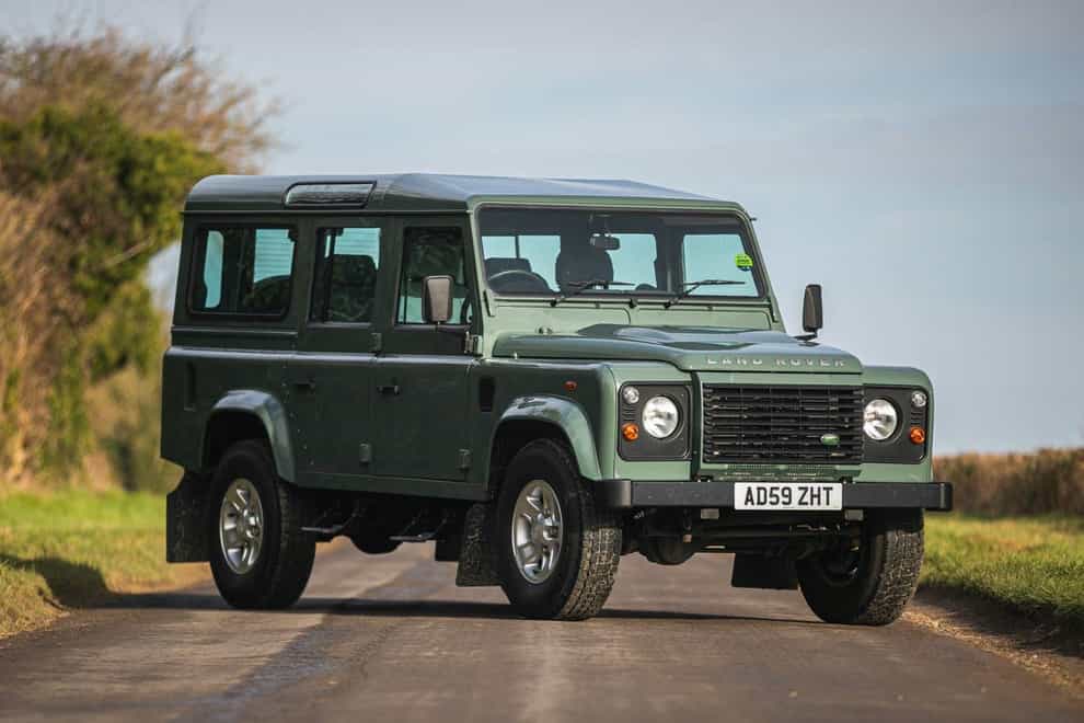 The Land Rover was ordered to the Duke of Edinburgh’s individual tastes (Silverstone Auctions/PA)