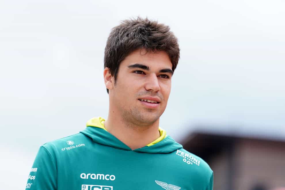 Aston Martin driver Lance Stroll was injured in a cycling accident (David Davies/PA)