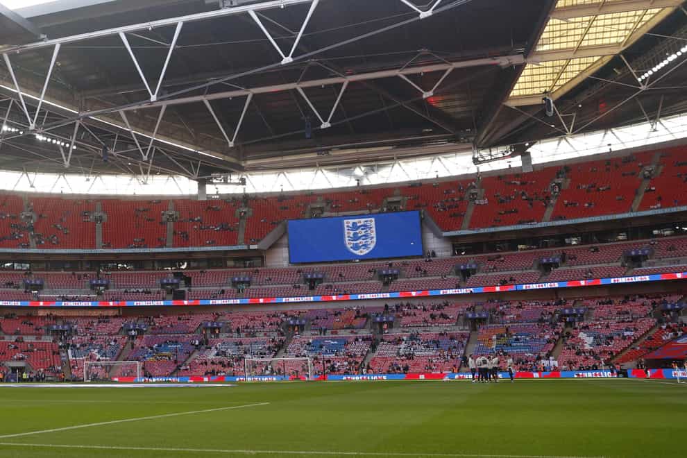 Wembley will host a match between England men and Australia later this year (Steven Paston/PA)