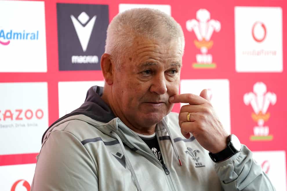 Warren Gatland has described possible strike action by the Wales players as “a genuine threat” (Adam Davy/PA)