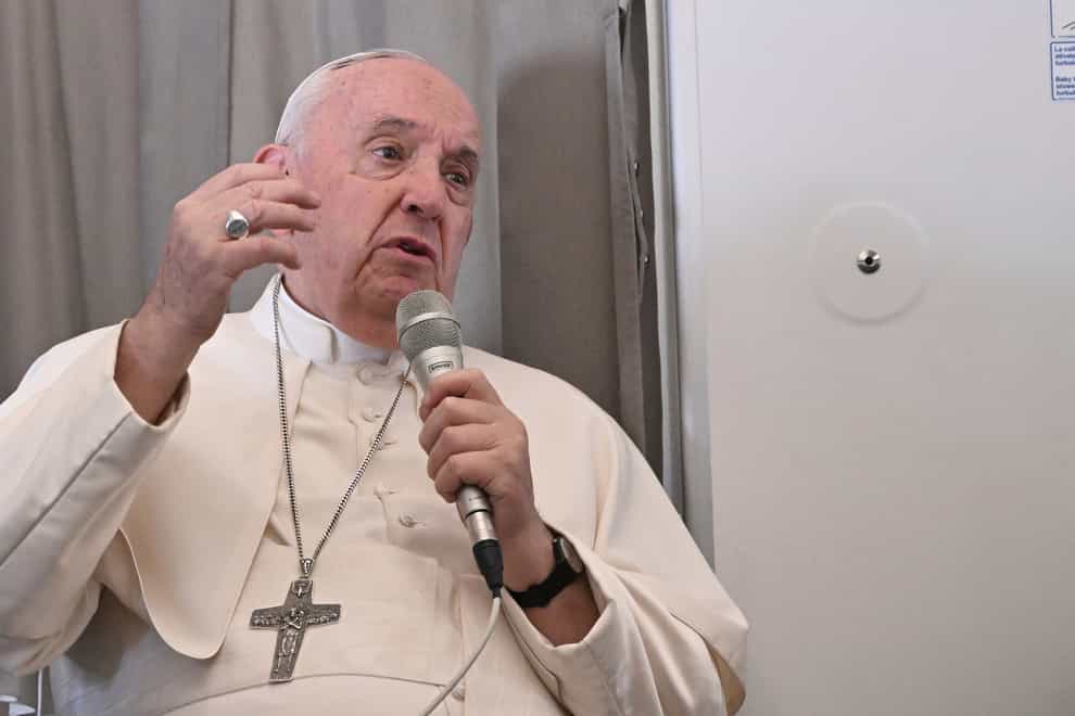 Pope Francis (Tiziana Fabi/Pool Photo Via AP)
