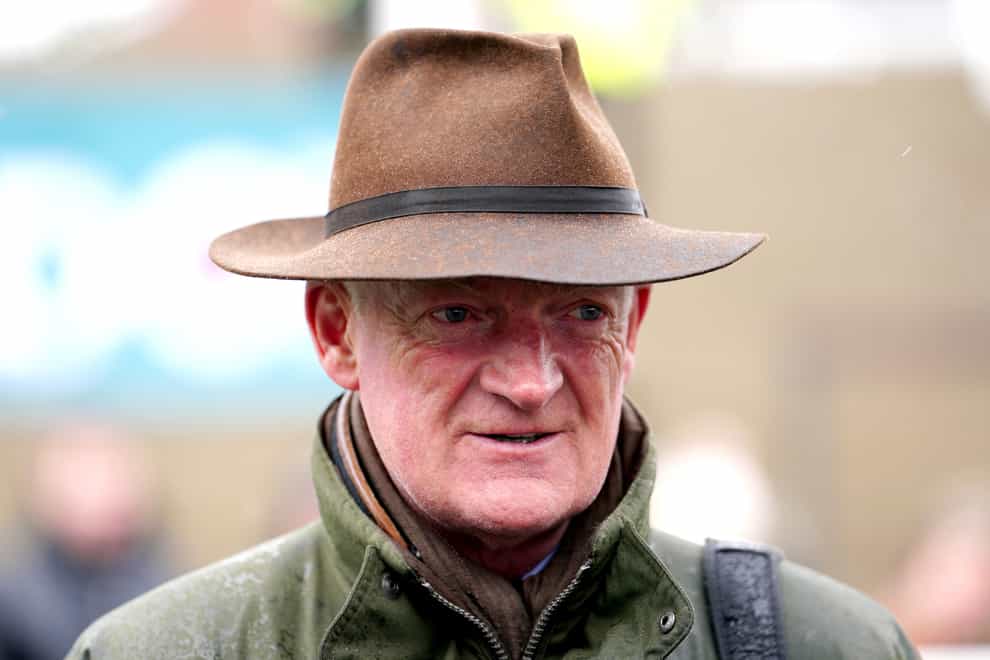 Trainer Willie Mullins has a strong hand in the Grand National (David Davies/PA)