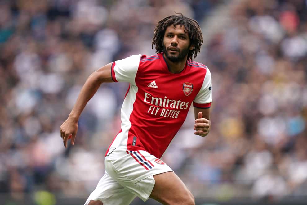 Mohamed Elneny has signed a new contract with Arsenal (John Walton/PA)