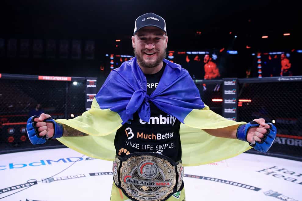Yaroslav Amosov is the Bellator welterweight champion (Lucas Noonan/Bellator MMA)