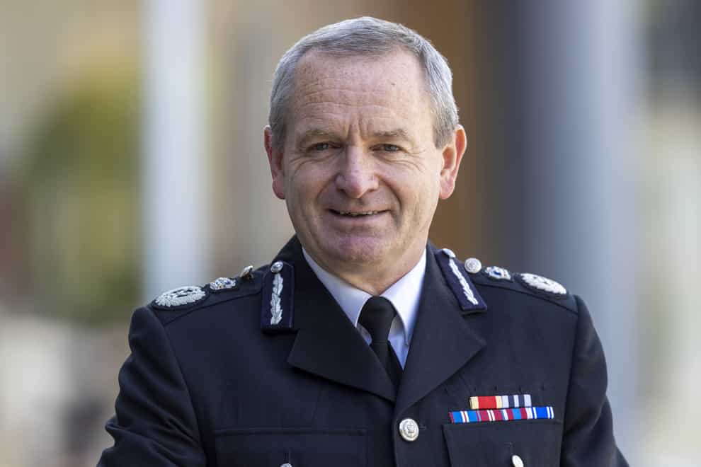 Police Scotland Chief Constable Sir Iain Livingstone is to step down (PA)