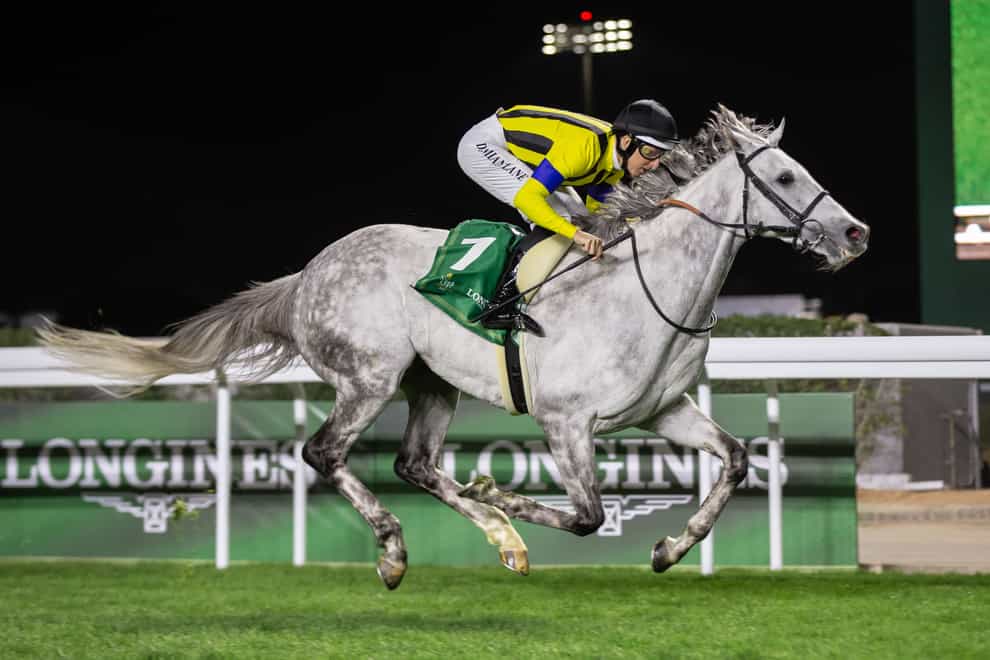 Silver Sonic was an easy winner (Jockey Club of Saudi Arabia/Erika Rasmussen)
