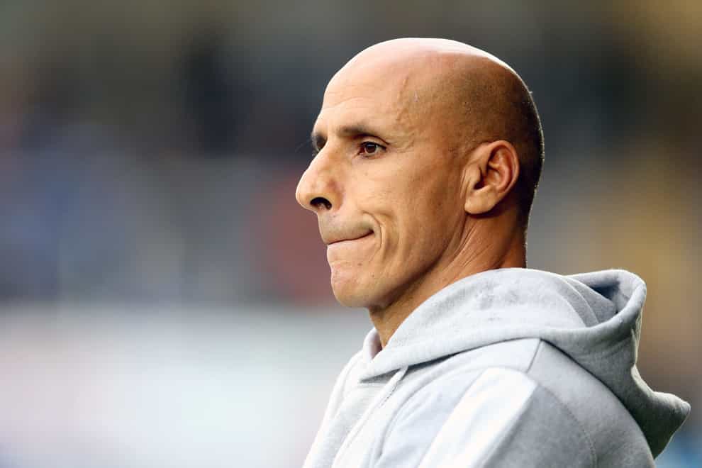 Dino Maamria was satisfied with a point (Nigel French/PA)