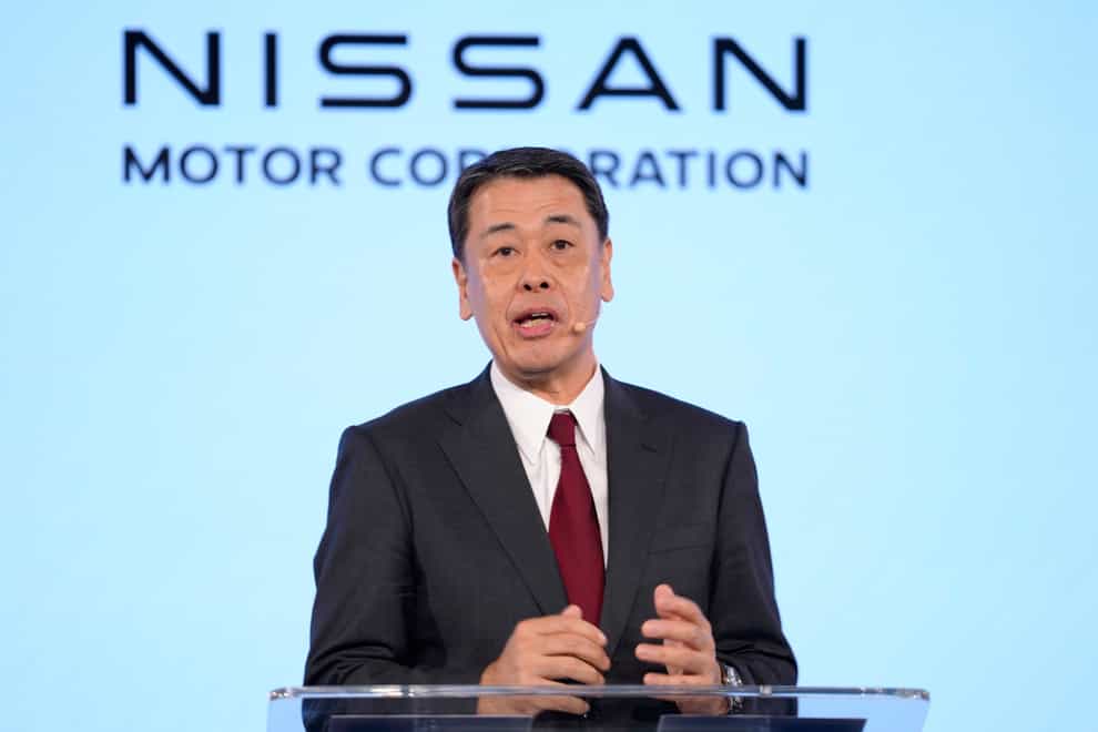 Nissan chief executive Makoto Uchida (AP)