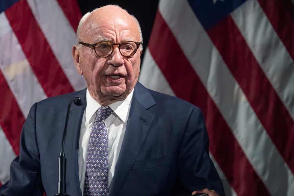 Rupert Murdoch is the chairman of Fox Corp (Mary Altaffer/AP)