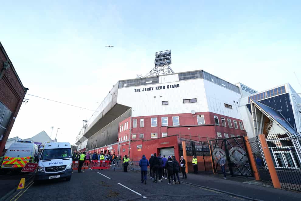 Tony Asghar has left Dundee United (Jane Barlow/PA)