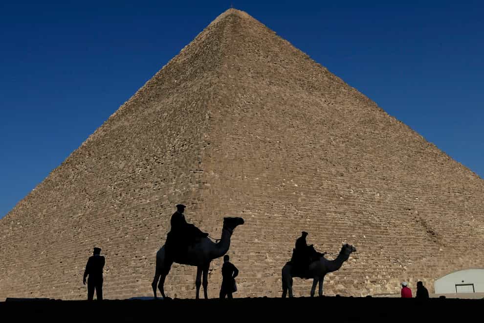 The Great Pyramid in Giza (Hassan Ammar/AP)