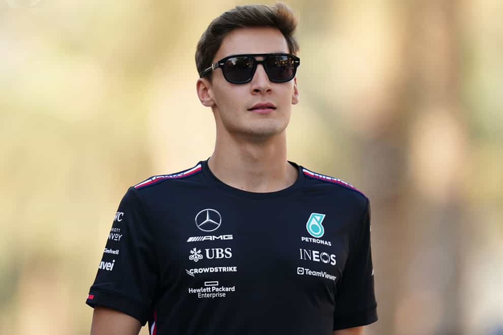 Mercedes driver George Russell fears Max Verstappen will be in a “league of his own” in Bahrain (David Davies/PA)