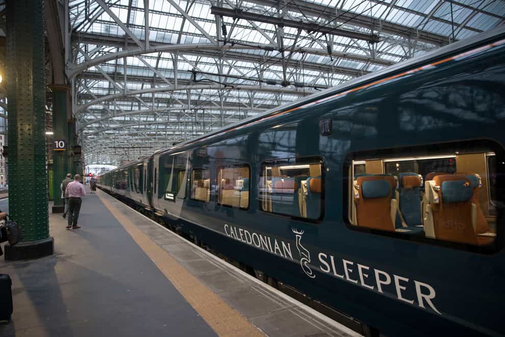 The Caledonian Sleeper service will be brought into public hands from June (Jeff Holmes/PA)