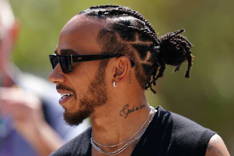 Lewis Hamilton will be allowed to wear his nose stud (David Davies/PA)