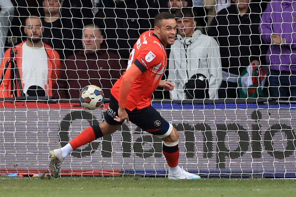 Carlton Morris scored the only goal as Luton claimed a home win over Swansea (Bradley Collyer/PA)