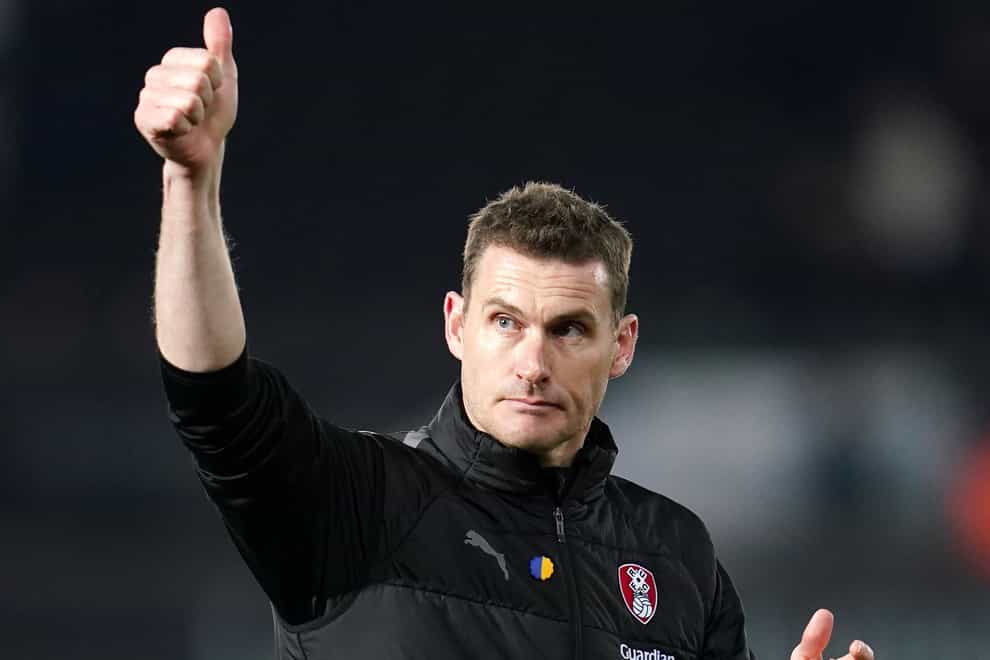 Rotherham manager Matt Taylor saw his side boost their fight against relegation with victory over QPR (Nick Potts/PA)