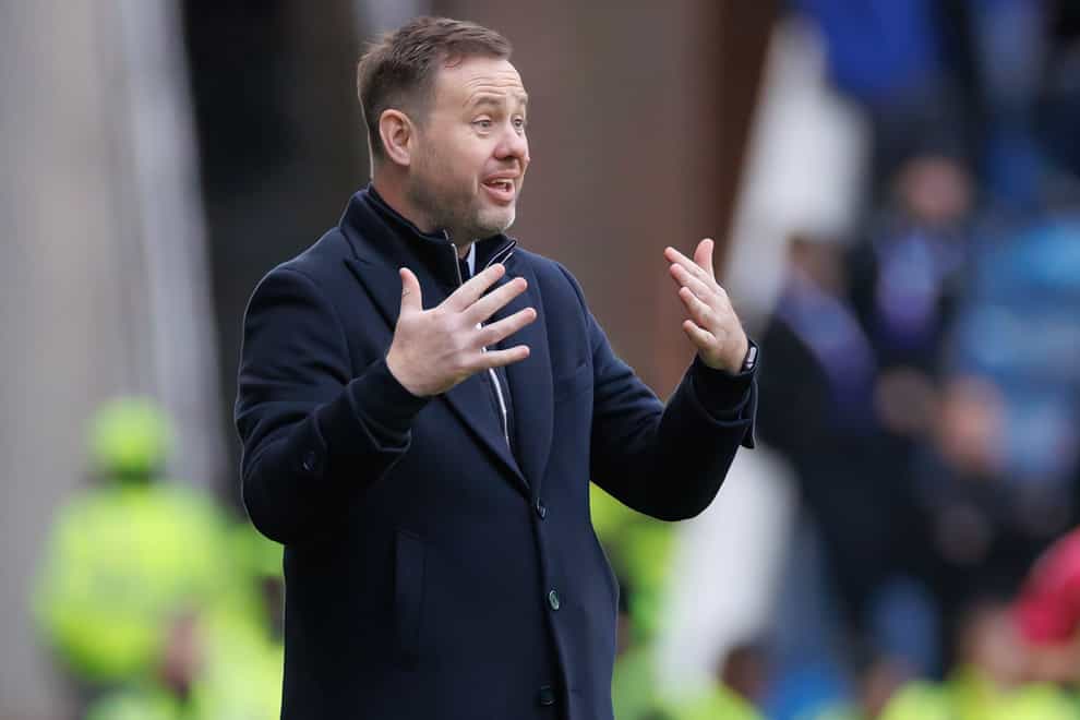Rangers manager Michael Beale happy with Todd Cantwell (Steve Welsh/PA)