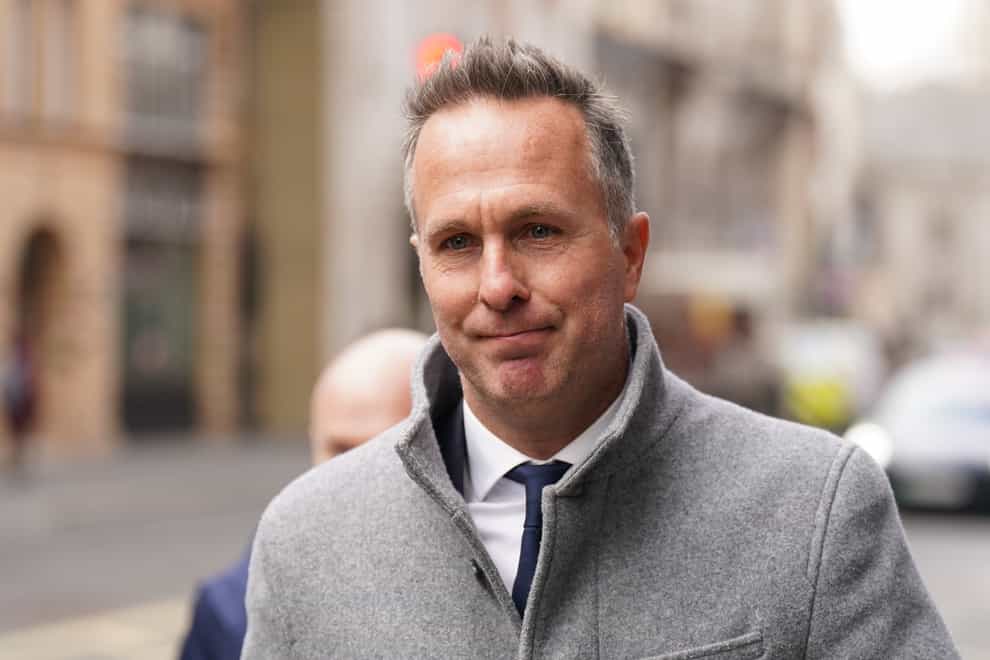 It is “inherently probable” Michael Vaughan made a racist comment towards a group of Yorkshire players of Asian ethnicity, an ECB lawyer said on Tuesday (James Manning/PA)