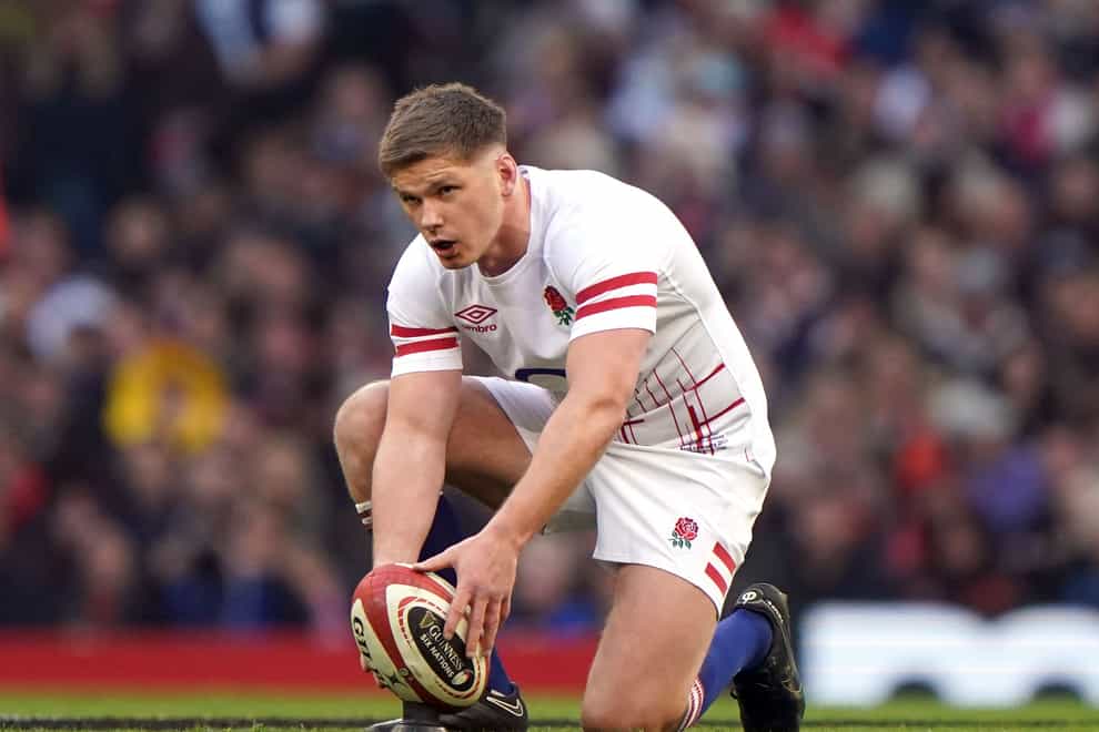 Owen Farrell landed only two of his six goal attempts in the win over Wales (Joe Giddens/PA).