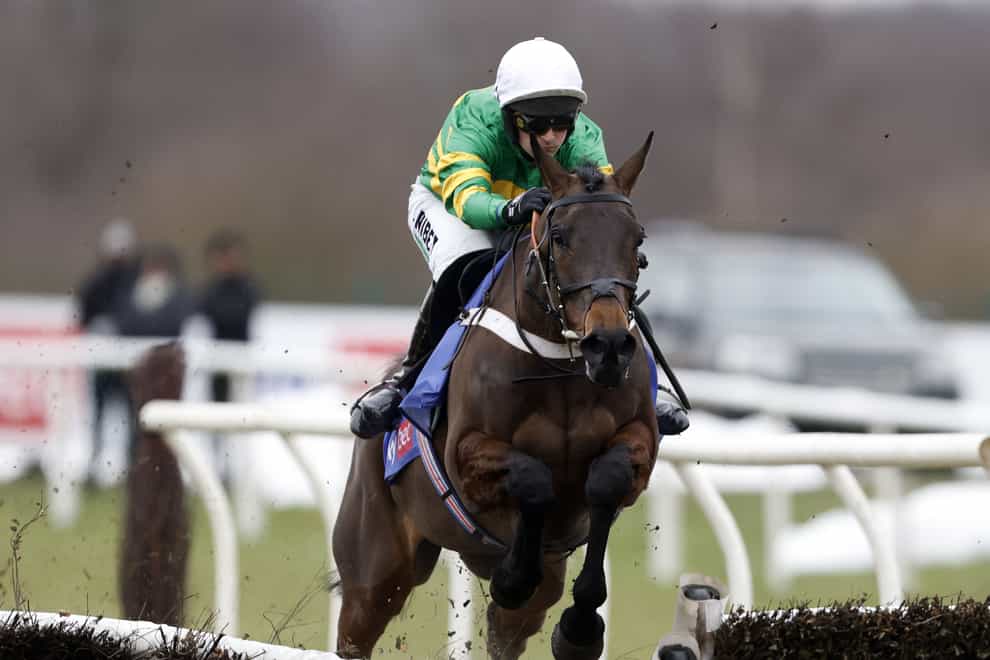 Epatante has been supplemented for the Mares’ Hurdle at Cheltenham (Richard Sellers/PA)