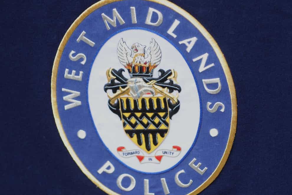 West Midlands Police (Ian Nicholson/PA)