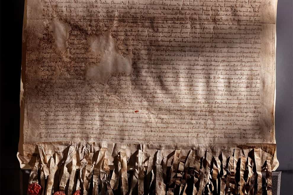 The Declaration of Arbroath will go on display this summer (National Museums Scotland/PA)
