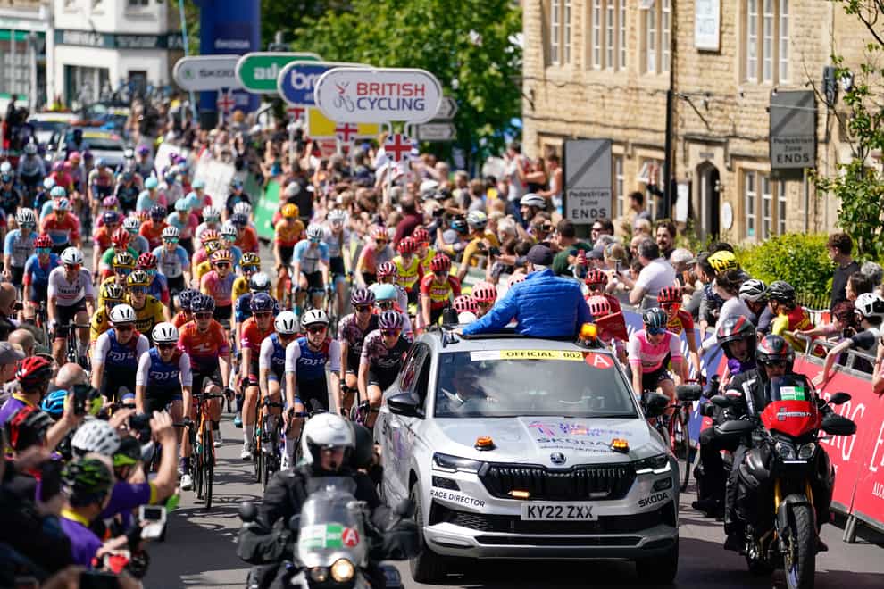 The Women’s Tour is at risk of cancellation due to a funding shortfall (Andrew Matthews/PA)