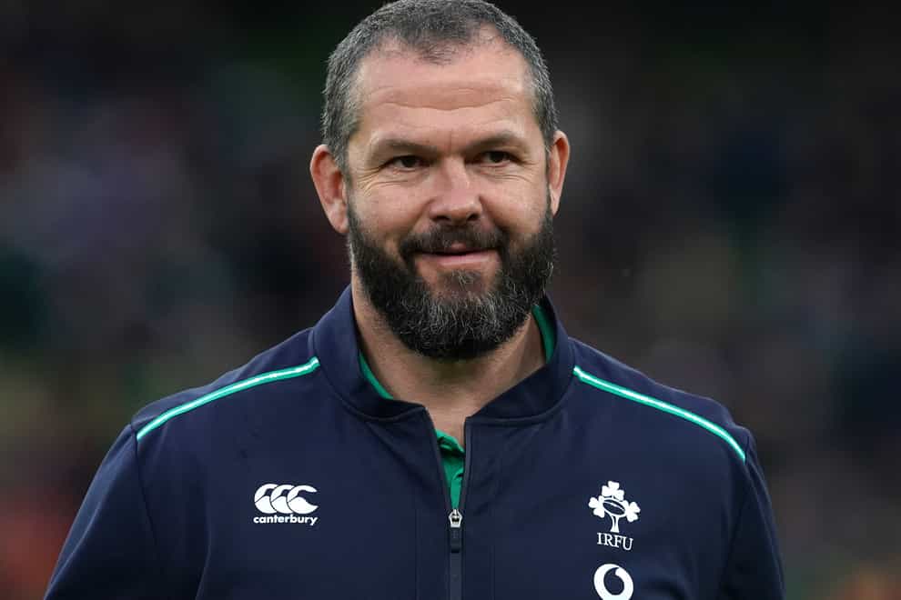 Andy Farrell’s Ireland have won 20 of their last 22 Tests (Brian Lawless/PA)